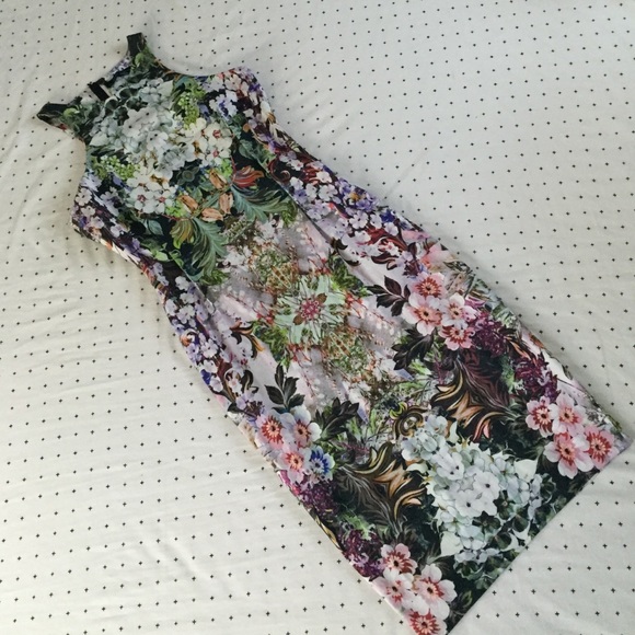 Zara Racerback Floral Dress