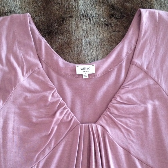 Aritzia Dresses Aritzia Wilfred Pink Tunic Dress Poshmark