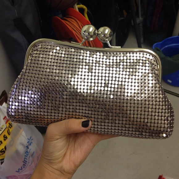 Gold Sparkly Prom Handbag - Picture 4 of 4