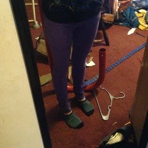 Rue 21 purple skinny jeans. Size 1/2