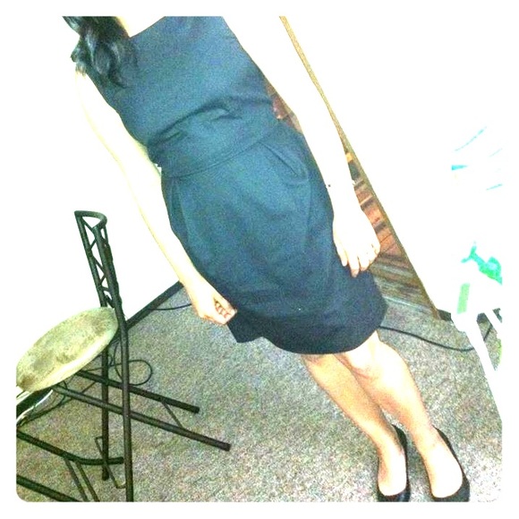 Black formal dress (like new)
