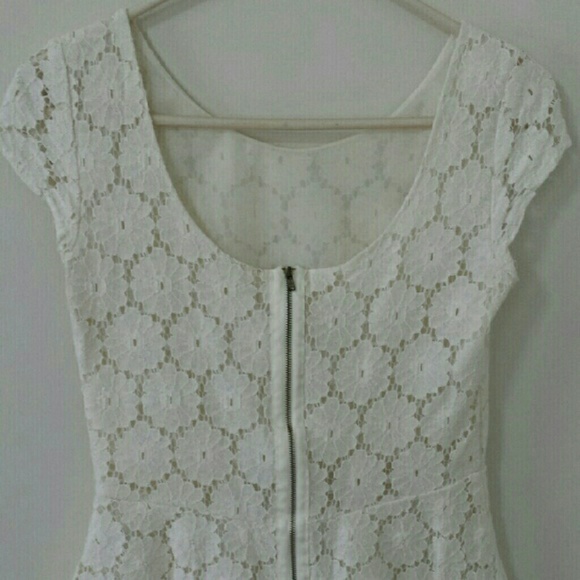 Xhilaration Tops - Lace peplum top Xhilaration Tops - Lace peplum top