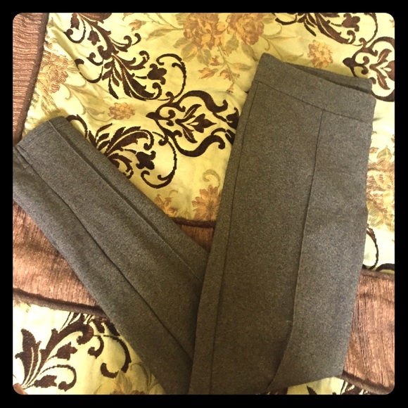 Hue Trouser-Style Brown Leggings
