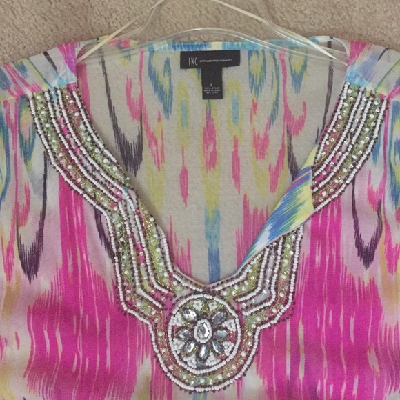 INC blouse - Picture 3 of 4