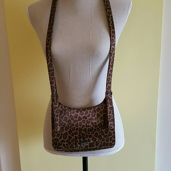 Nine West leopard crossbody purse