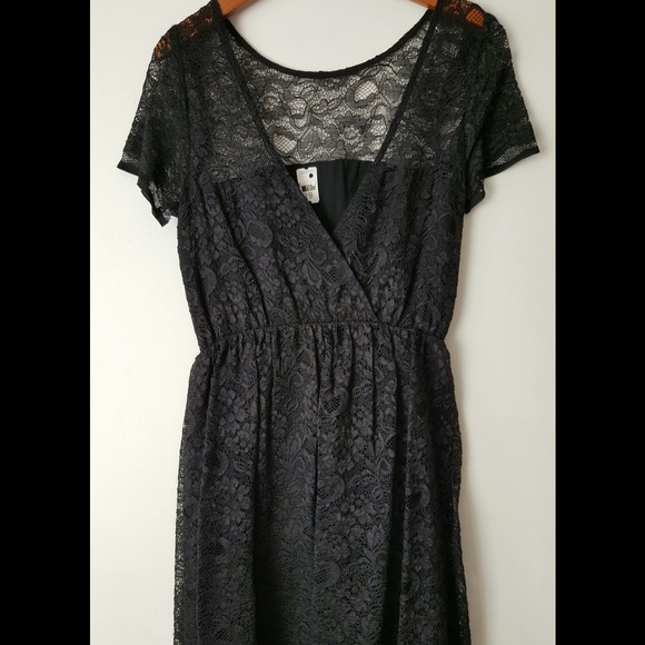 Black Lace Dress