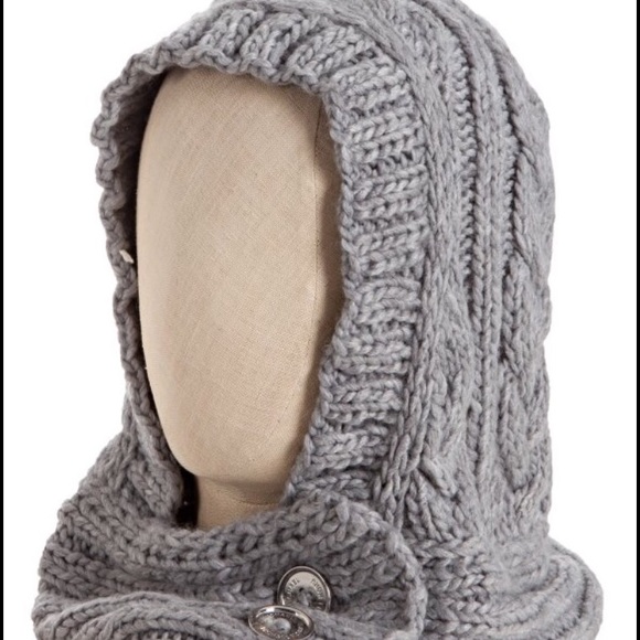 MICHAEL KORS KNITTED HOODED SCARF!