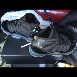 Gama blue 11s sz 7 purchased on flightclub