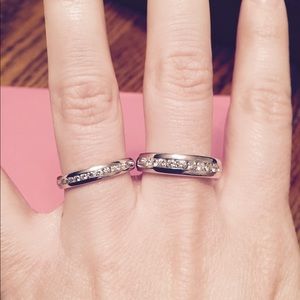 Diamond wedding Bands (His/Hers)
