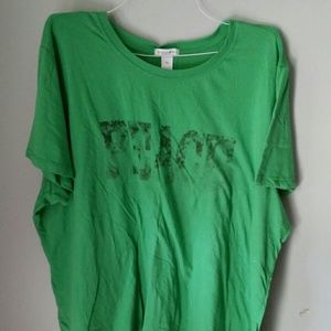 Fashion Bug Peace  4X tee shirt