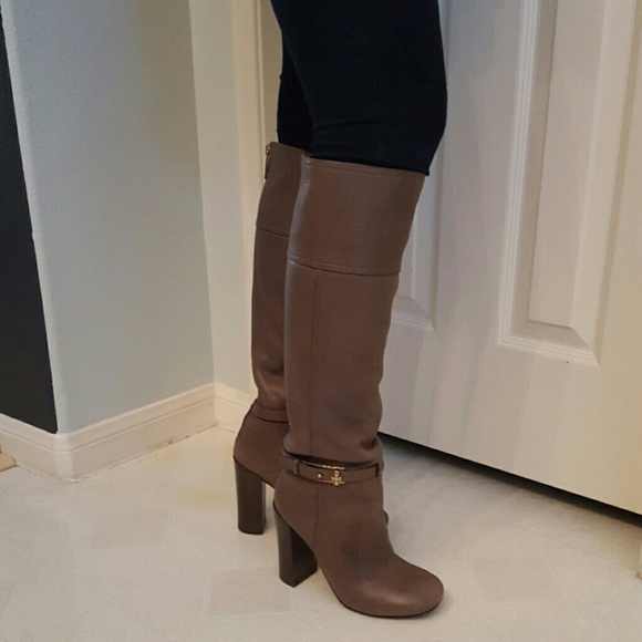 Tory Burch Grey Jenna Boots - Picture 4 of 4