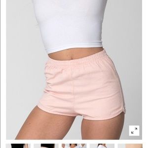 American apparel high waist shorts