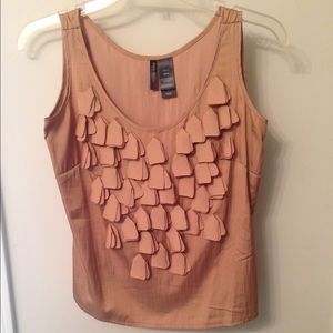 Silk blend top