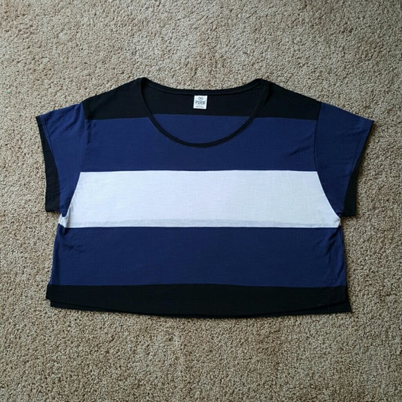 Pink Victoria's Secret Boxy Tee