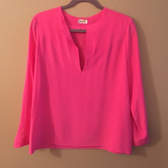 100% Silk Saint Laurent Blouse