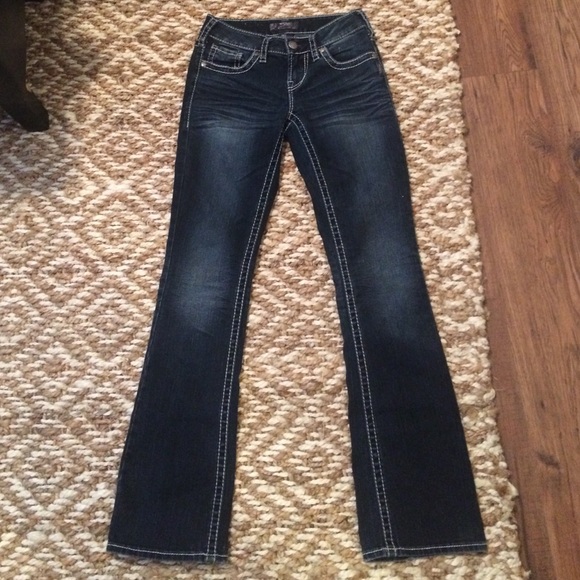 Silver jeans