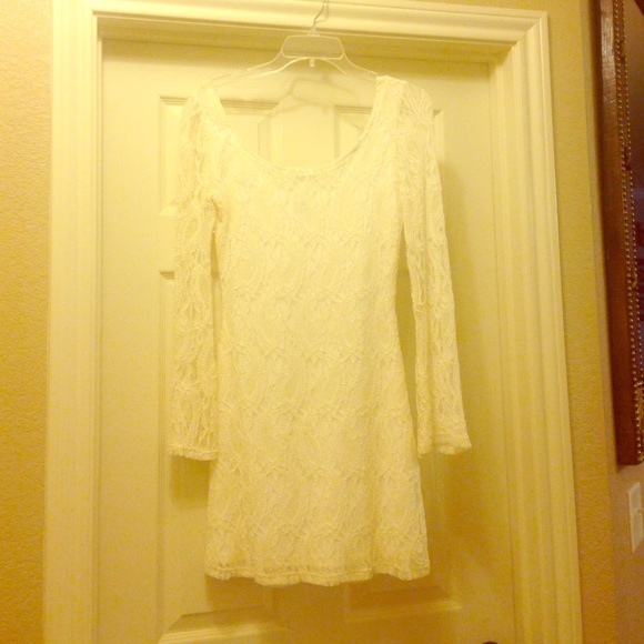 Lace lined dress.  Brand new never been worn.