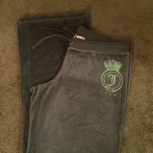 Juicy Couture velour pants size large