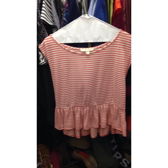 loose peplum top