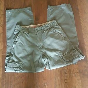 30/30 military green khaki cargo -Men