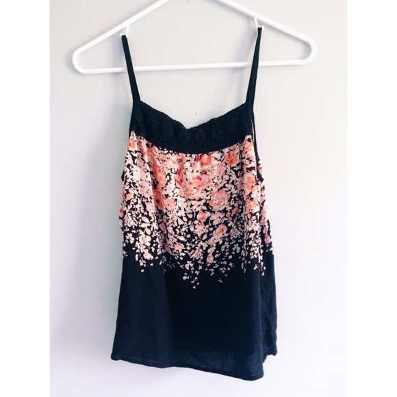 Kimchi Blue Floral Crochet Tank