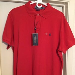 Ralph Lauren Polo Weathered Mesh Shirt Size XL NWT