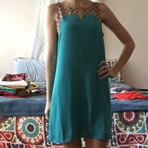 Turquoise Shift Dress Size L