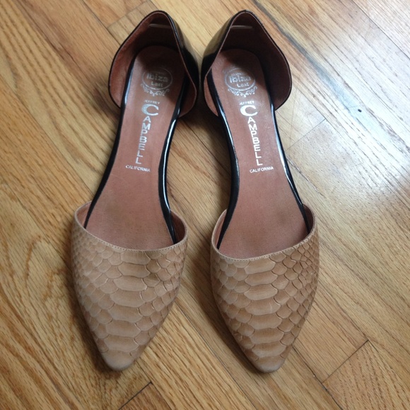 Jeffrey Campbell Shoes - Jeffery Campbell flats, sz 10