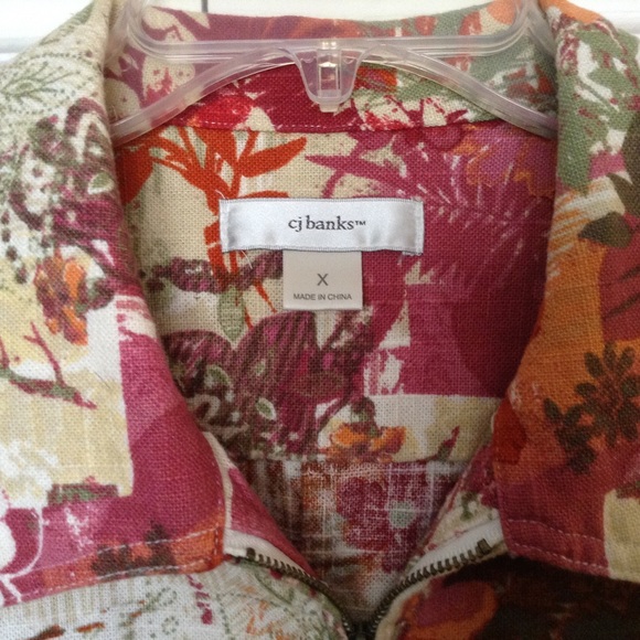 Zip up 3/4 sleeve jacket - Picture 2 of 3