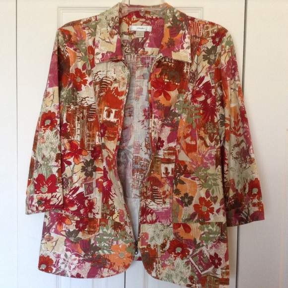 Zip up 3/4 sleeve jacket - Picture 3 of 3