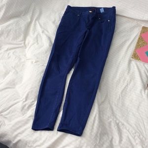 Just Fab skinny cobalt blue skinny jeans 27