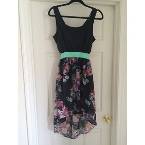 Floral Hi/Lo Dress