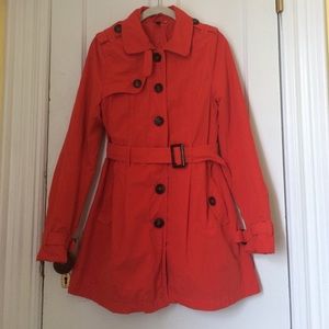 🎊Must Go! Closet Clear Out!🎊 orange trench coat
