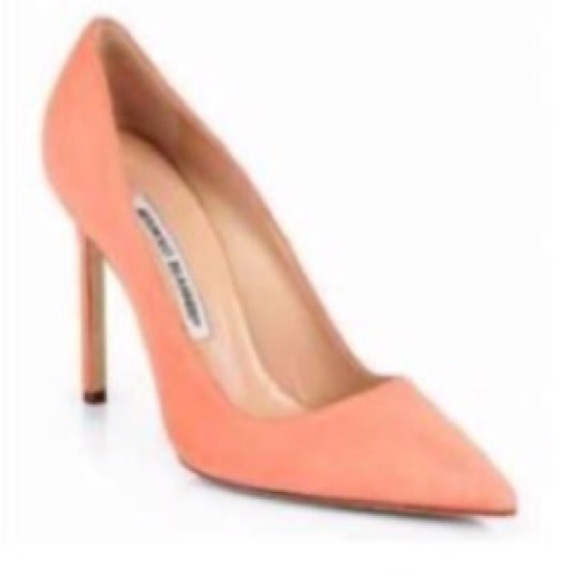 peach pumps shoes