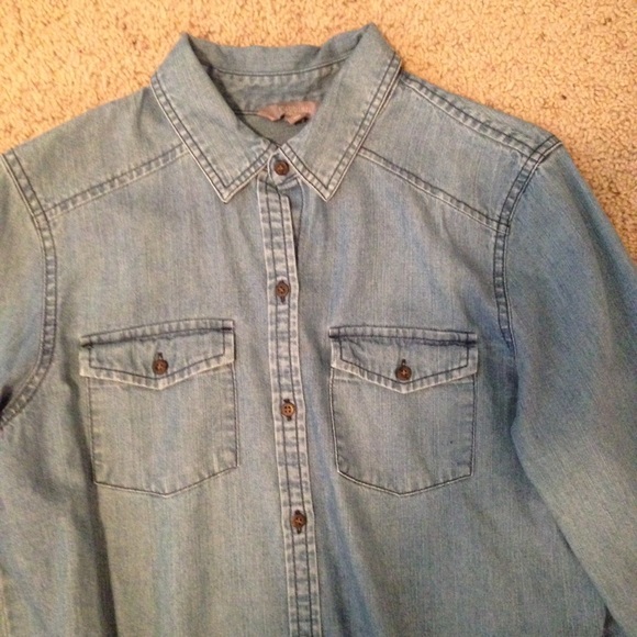 ***Denim button up - Picture 2 of 2