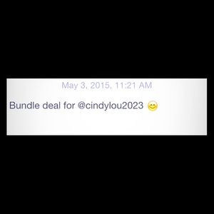 Bundle deal!