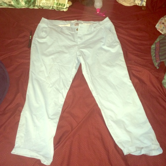 Baby Blue cropped pants