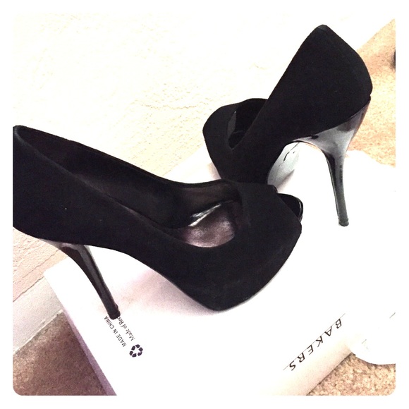 Open toe high heel