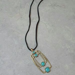 Turquoise Pendant Lia Sophia Necklace