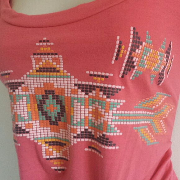Pink Aztec Crop Too - Picture 2 of 4