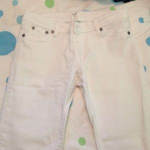 White jeans