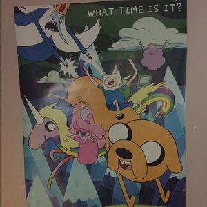 A adventure time poster