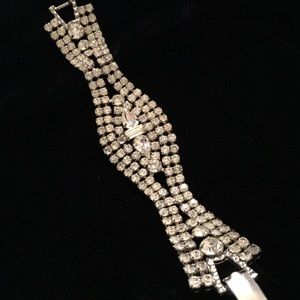 Vintage rhinestone bracelet