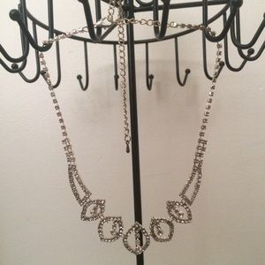 Matching necklace earrings and ring set