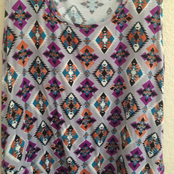 NWOT "Starry Eyes" hi-lo duster top - Picture 2 of 2