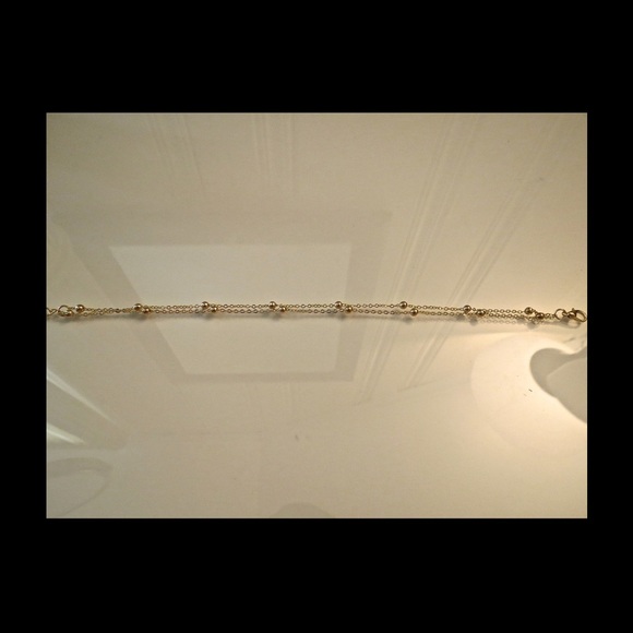 Gold anklet! - Picture 2 of 3