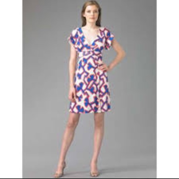 Diane Von furstenberg silk wrap dress