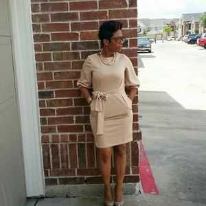 Khaki dress
