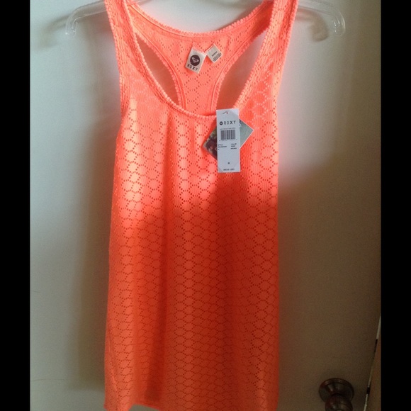 Roxy top swimsuit cover NWT