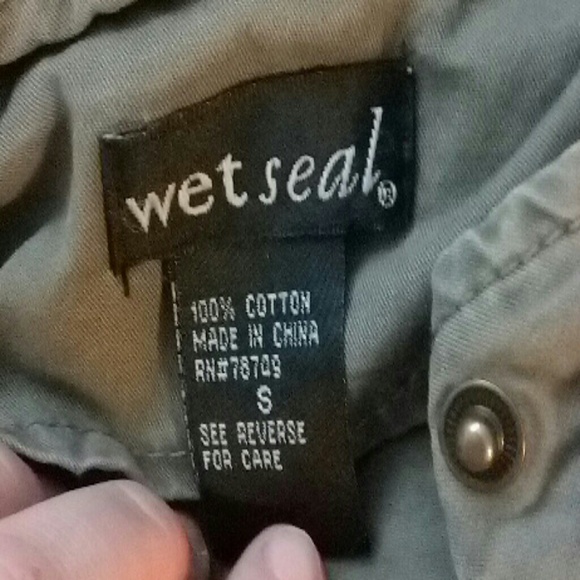 army green jacket - Picture 3 of 4